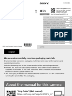 "Help Guide" (Web Manual) : E-Mount