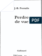 PONTALIS, J.-B. Perdre de Vue v2