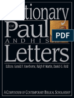 (the IVP Bible Dictionary Series) Hawthorne, Gerald F._ Martin, Ralph P._ Reid, Daniel G. - Dictionary of Paul and His Letters a Compendium of Contemporary Biblical Scholarship-InterVarsity Press (201