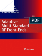 Adaptive Multi-Standard RF Front-Ends - V. Vidojkovic, Et Al., (Springer, 2008) WW