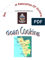 Goan Cooking Recipe Book- 2010