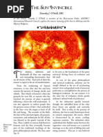 The Sun Invincible: Timothy J. O'Neill, FRC
