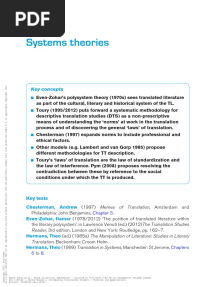 Jeremy Munday 2016 Chapter 7 Systems Theories Introducing Translation