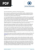 Letter To School Leaders