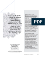 FRANCO e DRUMMOND. Cândido de Mello Leitão: As Ciências Biológicas e A Valorização Da Natureza e Da Diversidade Da Vida (2007)