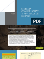 Sistema Constructivo y Vivienda de Egipto