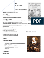 Doctor Faustus - Notes: Christopher Marlowe (1563-1593) Basic Information