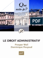 Le Droit Administratif