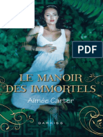 Le Manoir Des Immortels by Aimée Carter (Carter, Aimée)