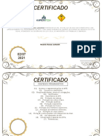 Certificado Serralheiro