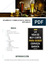 Desarrollo y Formulacion de Cervezas Artesanales