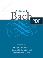 About Bach Ed Butler and Stauffer and GR