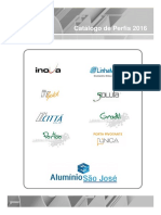 Catalogo de Perfis Aluminio Sao Jose