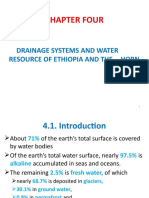 Chapter Four: Drainage Systems and Water Resource of Ethiopia and The Horn