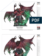 Orcus Paper Miniature