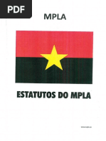 Estatutos do MPLA 2022 | PDF | Angola | Democracia