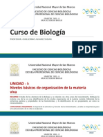 Clase 1 - Conceptos Generales Biologia 2021-II