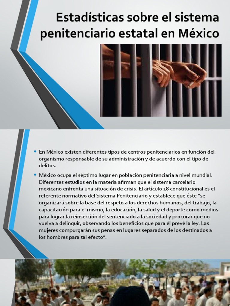 Estadísticas Sobre El Sistema Penitenciario Estatal en México | PDF