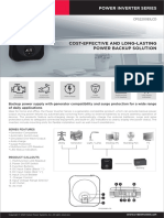 Cost-Effective and Long-Lasting Power Backup Solution