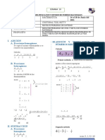 Operaciones Con Numeros Racionales