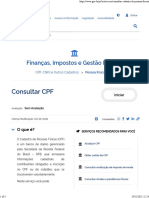 Consultar CPF - Português (Brasil)