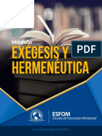 Modulo Exegesis y Hermeneutica12