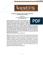 Pemerolehan Bahasa Kedua (Bahasa Indonesia) Pada Anak Usia 2 Tahun