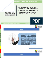 Presentación Rendición de Cuentas Contraloría de Bolívar 