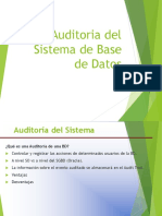 Auditoria de BD