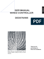 User Manual DED GB & ES