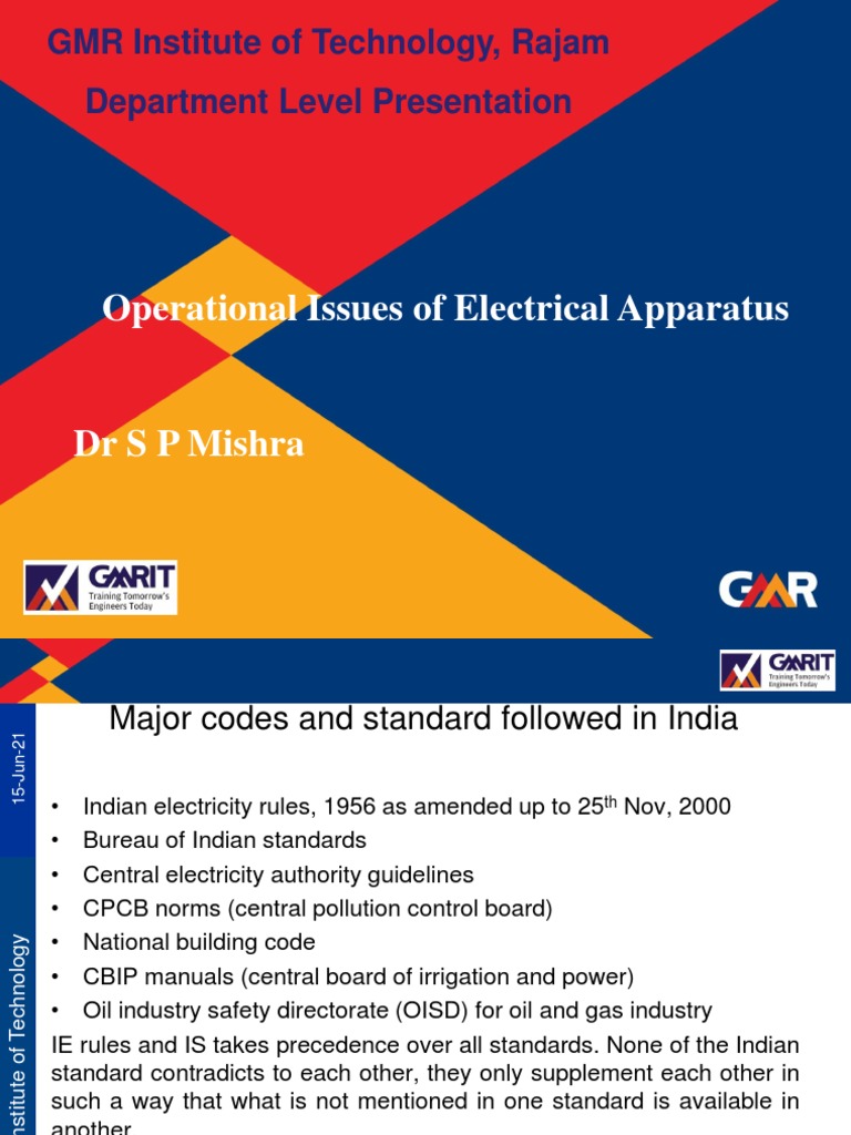Indian Electricity Rules Overview | PDF | Electrical Substation ...