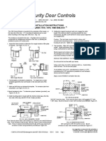 Security Door Controls: Installation Instructions SERIES 1510, 1570, 1580 EMLOCK