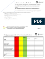 Workload Impact Assessment Tool