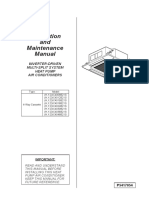 Installation and Maintenance Manual: Inverter-Driven