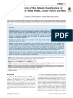 A Systematic Review of The Robson Classification For Caesarean Section: What Works, Doesn't Work and How To Improve It