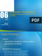 Customer Orientation: Membahas Orientasi Pelanggan Dalam Segmentasi Marketing