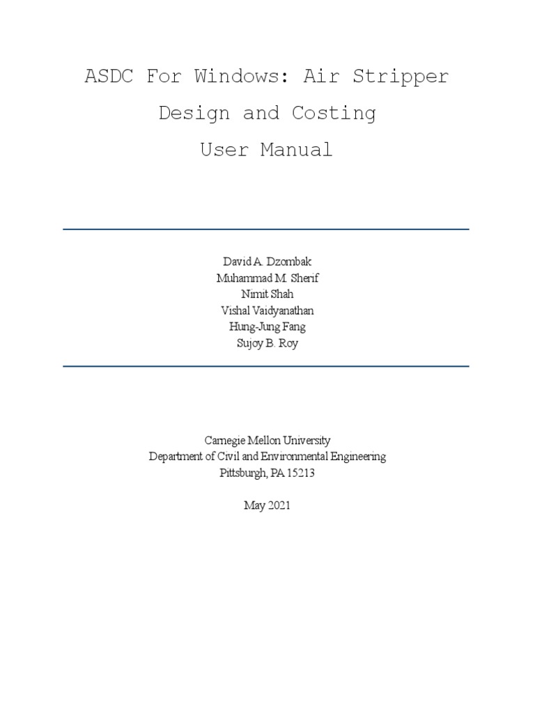 ASDC For Windows Manual (05!28!21) | PDF | Gases | Chemistry