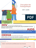 Pencegahan Dan Penanggulangan: Hiv/Aids