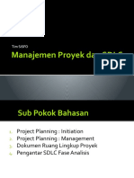 Inisiasi Proyek Sistem Manajemen Proyek