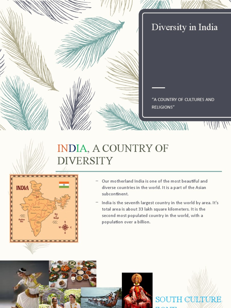 Diversity of Cultures in India | PDF | Home & Garden