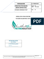 PM-MEC-WI-31 Vickers Hardness Test