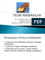 Teori Perwakilan - MSA