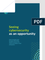 Seeing Cybersecurity: As An Opportunity