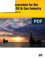 CAT Power Generation For The Offshore Oil & Gas Industry