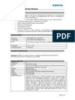 Ashok Kumar Sharma Profile - 8+ Years Wireless Protocol Development