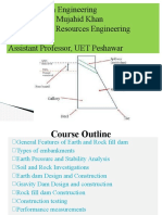Course Outline - Dam Engineering