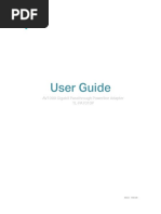 User Guide: AV1000 Gigabit Passthrough Powerline Adapter TL-PA7010P