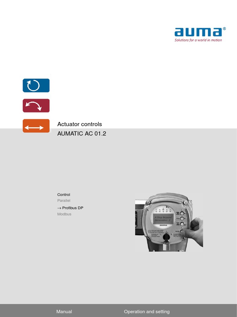 AUMATIC AC 01.2 Operation Manual | PDF | Safety | Switch