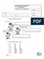 Placement Test for Portuguese Students