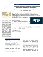 Enfermedad de Chagas en El Ecuador